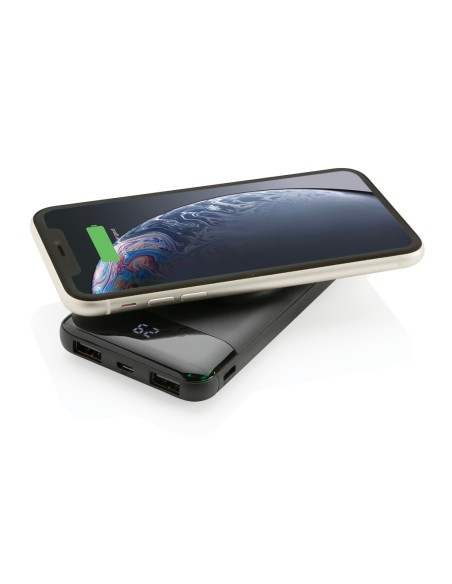 Powerbank wireless da 10.000 mAh con carica orologio